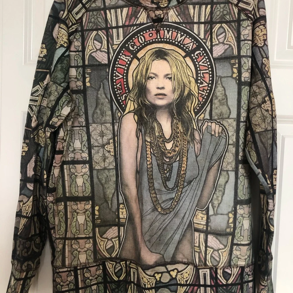Kate Moss Rare Eleven Paris sweatshirt size small - Picture 1 of 7